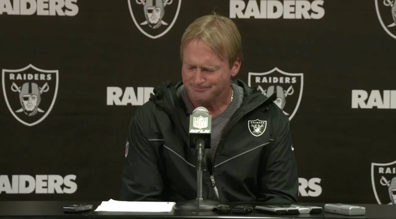 Illustration for article titled Jon Gruden Is A Broken Man